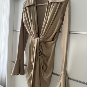 Rochie Modelatoare BELLA V Crystal Espresso - Img 5