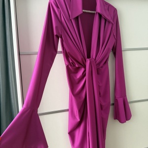 Rochie Modelatoare BELLA V Magenta - Img 4