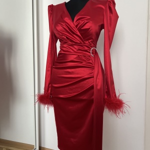 Rochie Sara Red - Img 2