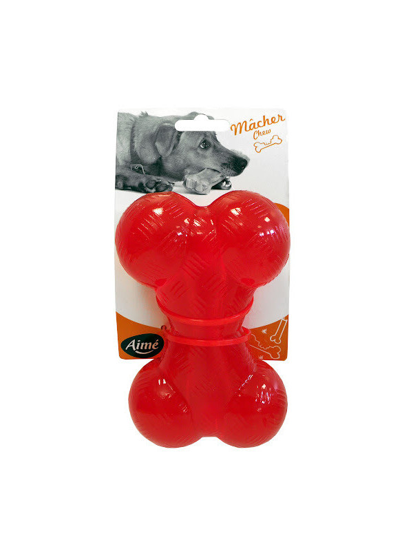 Jucarie cauciuc - Os dur - 14 cm