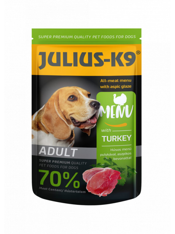 Julius K9 Dog - Hrana umeda super-premium - Curcan - 125g