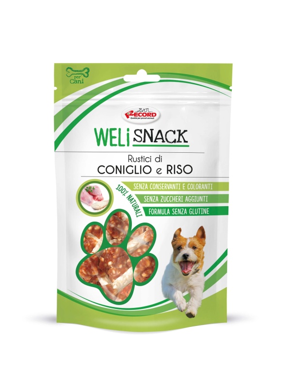 Recompense Weli Snack Rustici - Iepure si orez