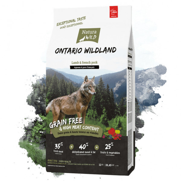 Natura Wild Ontario Wildland - Hrana uscata super-premium - Miel, Fructe si Legume - 12kg