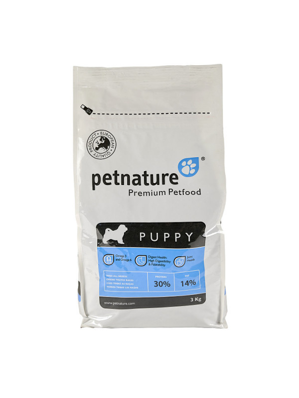 Petnature Puppy - Hrana uscata premium - 3kg