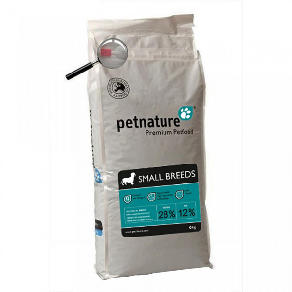 Petnature Small Breeds - Hrana uscata premium - 10kg