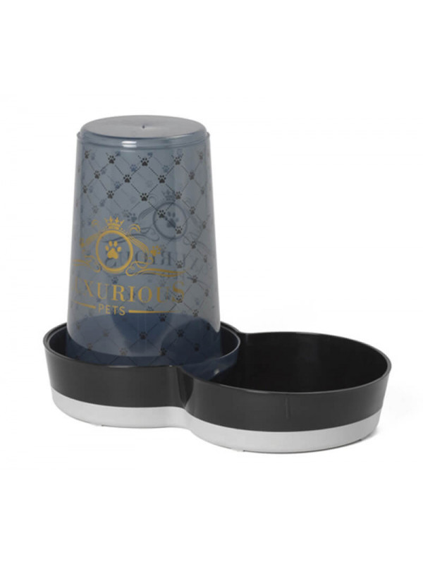 Castron Lux cu rezerva mancare, apa - 1.5l
