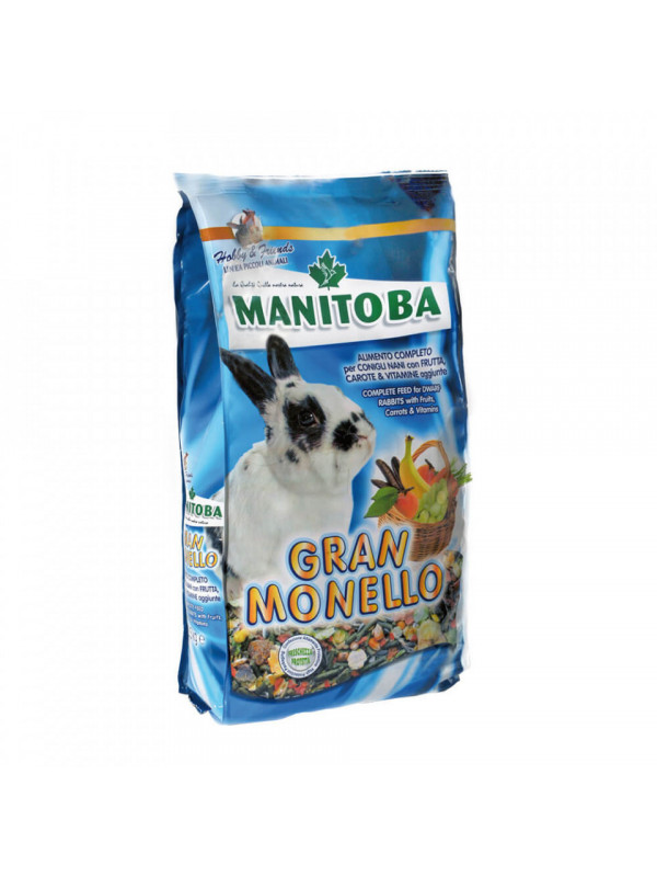 Manitoba Gran Monello - Hrana completa pentru iepuri pitici - 1kg