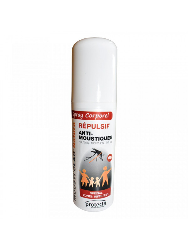 Mousti'Clac - Lotiune naturala repulsiva contra insectelor pentru uz uman - 75ml