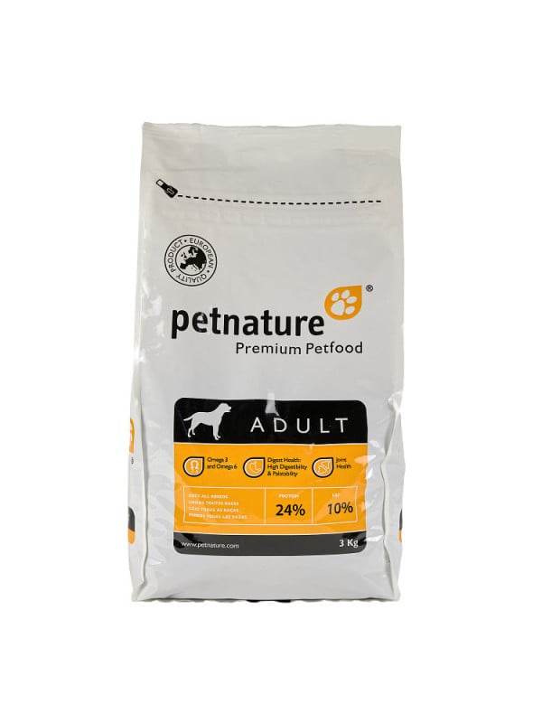 Petnature Adult - Hrana uscata premium - 3kg