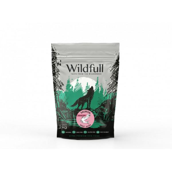 Wildfull Adult Mediu-Maxi - Hrana uscata ultra-premium - Somon - 2kg