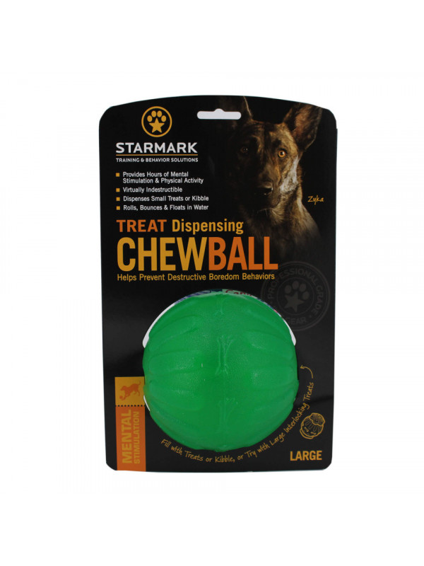 Minge distribuitoare Chew Ball Starmark - L - Verde