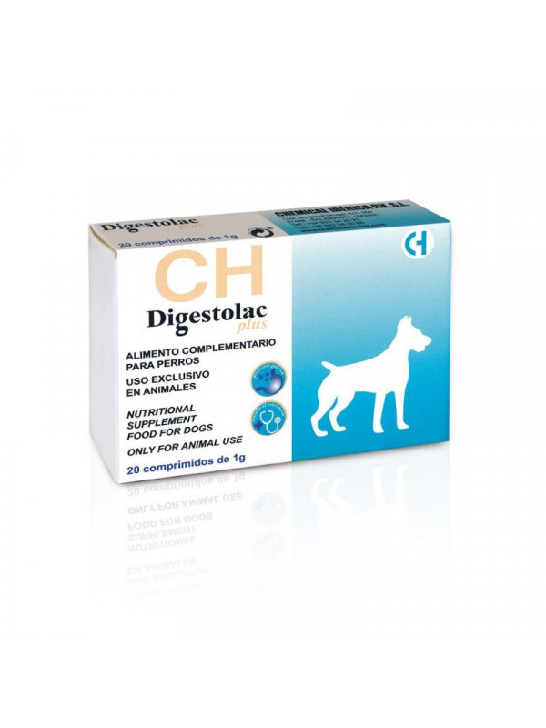 Digestolac Plus - Supliment digestiv pentru caini - 20cpr.