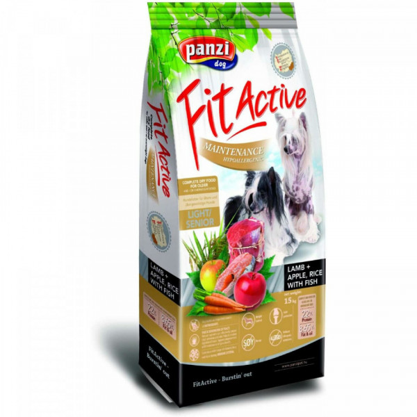 FitActive Maintenance Adult Mini - Hrana uscata completa, hipoalergenica - Miel - 15kg