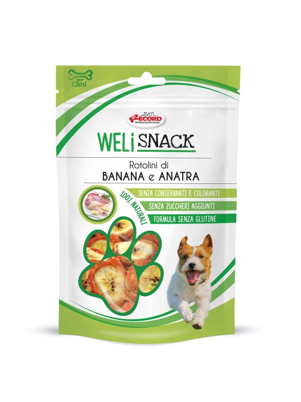 Recompense Weli Snack Rotolini - Banane si rata