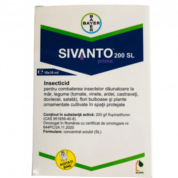 Sivanto Prime 200SL - Insecticid - 50ml