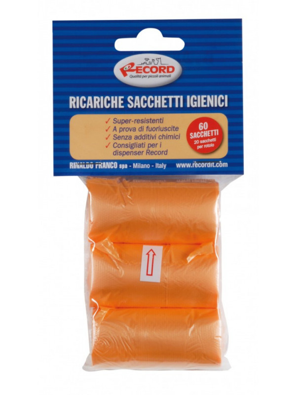 Pungi igienice pentru caini - set 3 role x 10buc.