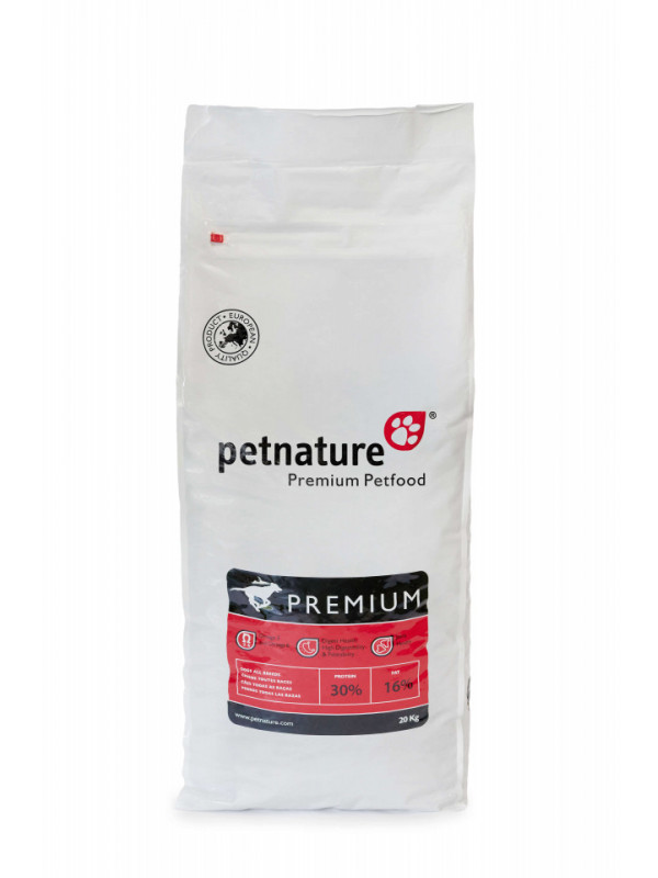 Petnature Premium - Hrana uscata premium - 20kg