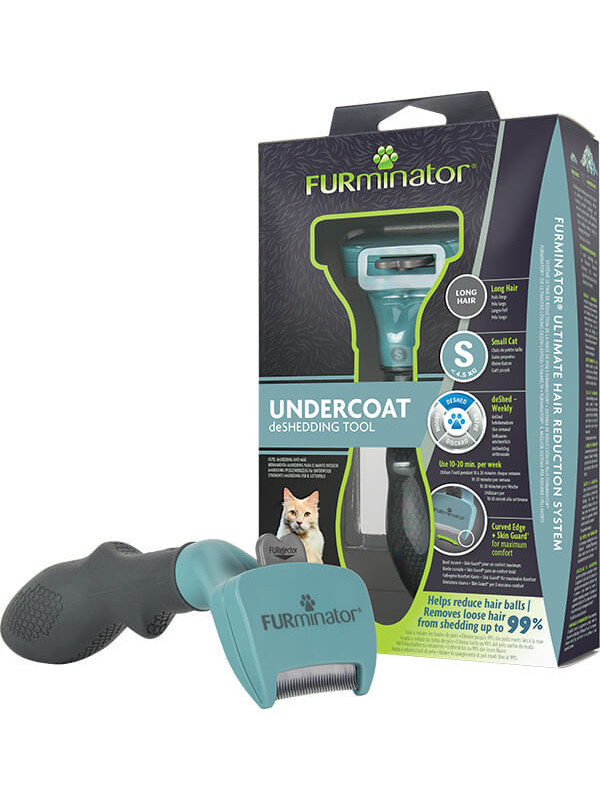 Trimmer profesional Furminator - pisici (< 4.5kg) cu blana lunga