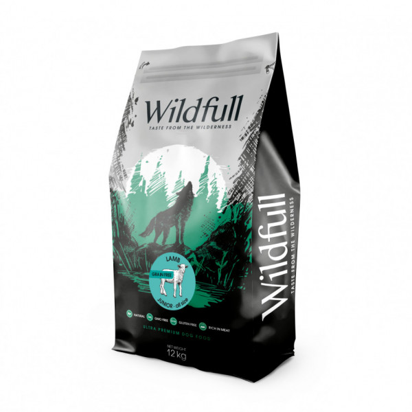 Wildfull Junior Mediu-Maxi - Hrana uscata ultra-premium - Miel - 12kg