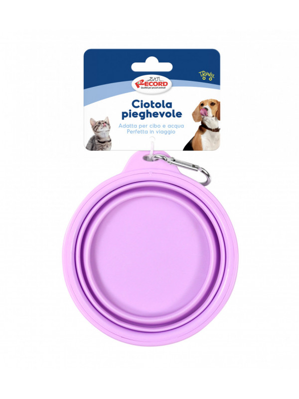 Castron pliabil, carabiniera - 650ml - Lila