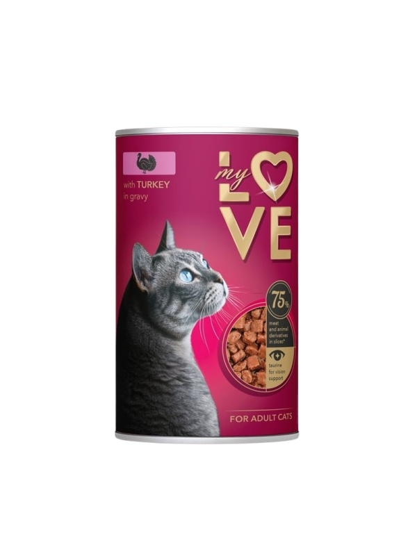 My Love Cat - Hrana umeda completa - Curcan - 415g