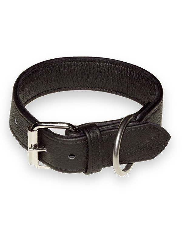 Zgarda Julius K9 piele - 40mmx50cm - Negru