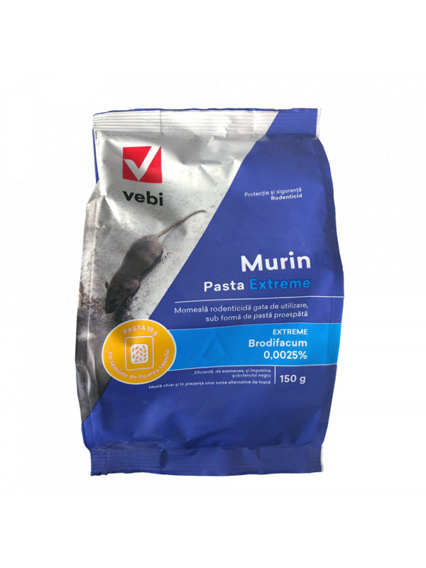 Momeala pentru combatere soareci Murin, pasta - 150 g