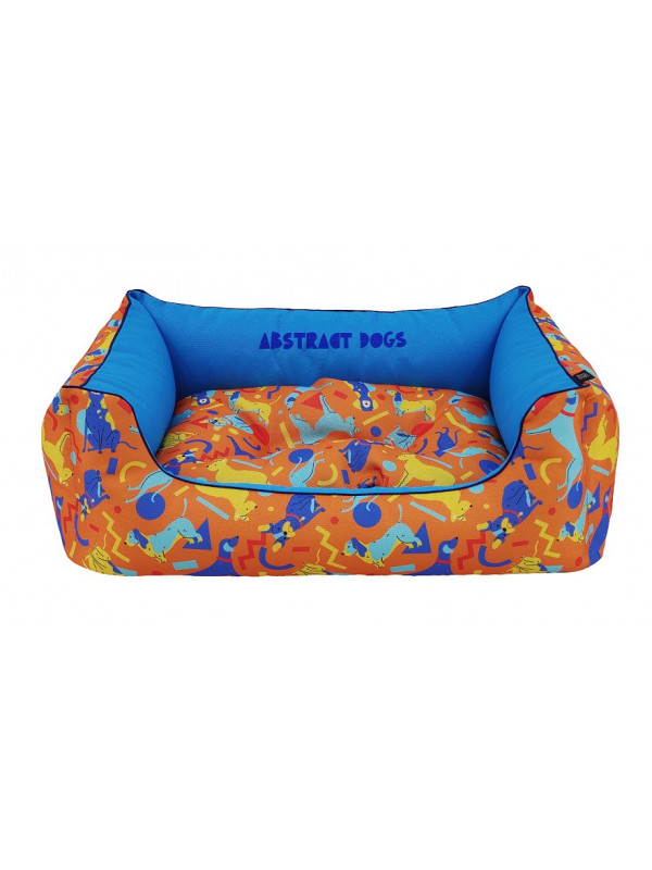 Pat caine - CAZO Abstract Dogs Orange - 95x75cm