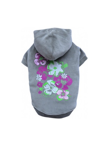 Hanorac fleece cu gluga - Gri - XXS
