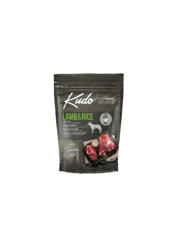 Kudo Adult Mini Sensitive - Hrana uscata, presata la rece - Miel si Orez - 3kg