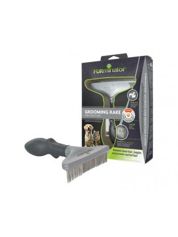 Pieptene Furminator Rake - Caini si pisici - Img 1