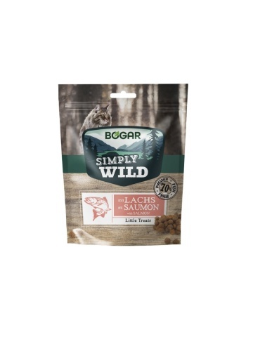 Recompense pentru pisici - Bogar Simply Wild - Somon - 60 g