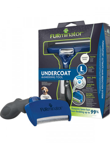 Trimmer profesional Furminator caine, blana scurta - L - Img 2