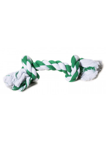 Jucarie franghie bumbac mentolata - (L-25cm) - 2 noduri