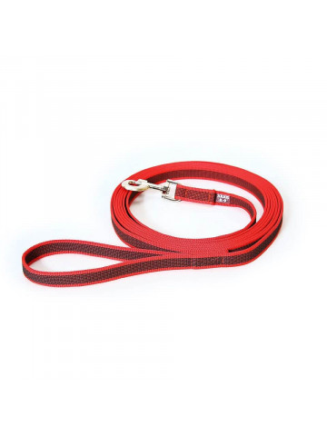 Lesa JK9 Color & Gray, antiderapanta, cu maner - 20mmx3m - Rosu