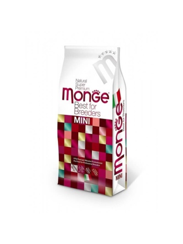 Monge Breeder Natural Superpremium Starter Mini - Pui si Orez - 15kg