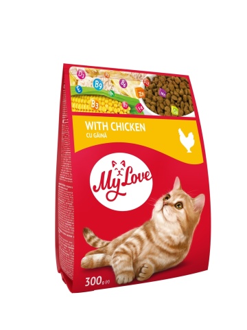 My Love Cat - Hrana uscata completa - Pui - 300g