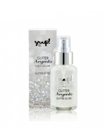 Parfum cu sclipici Yuup Fashion Glitter Silver - 50ml