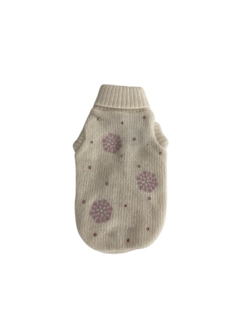 Pulover Romantic Snowflake - S - Roz
