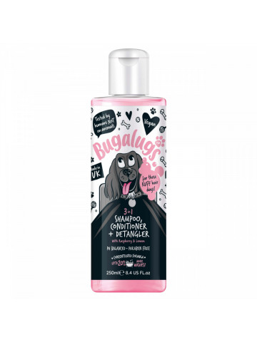 Sampon Bugalugs Raspberry 3 in 1 - 250ml - Img 1