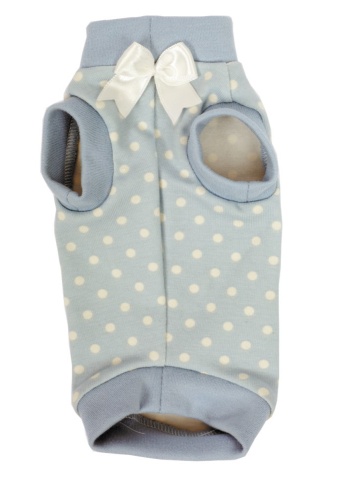 Tricou Puppy a pois - Albastru