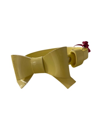 Zgarda Lizzi - 20cm - Galben