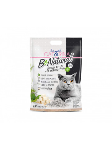 Asternut Igienic Vegetal - Tofu cu Carbune Activ - 5.5L