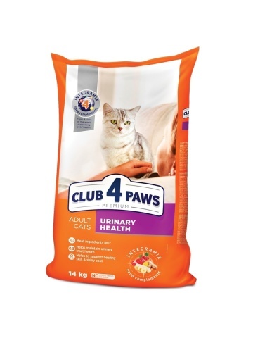 Club 4 Paws Cat Urinary - Hrana uscata premium - Pui - 14kg