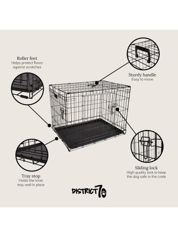 Cusca pliabila District 70 Crate - L - Img 1