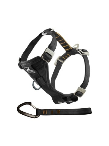 Ham auto pentru caini - Kurgo Strength Tru-Fit Smart - Negru - XL