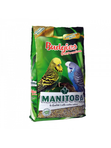 Manitoba Budgies Best Premium - Hrana completa pentru pasari - 1kg