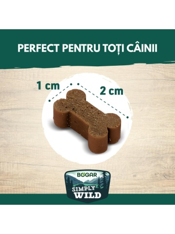 Recompense pentru caini - Bogar Simply Wild - Rata - 100g - Img 2