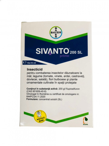 Sivanto Prime 200SL - Insecticid - 10ml