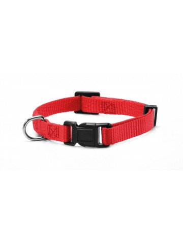Zgarda nylon - 2.5 cm - Rosu